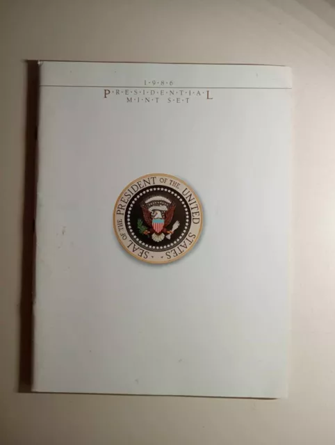 US 1986 Presidential Mint Set - Booklet Album And Stamps