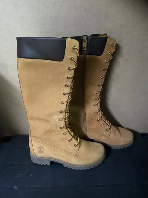 Timberland premium 14-inch women's combat boots cheap
