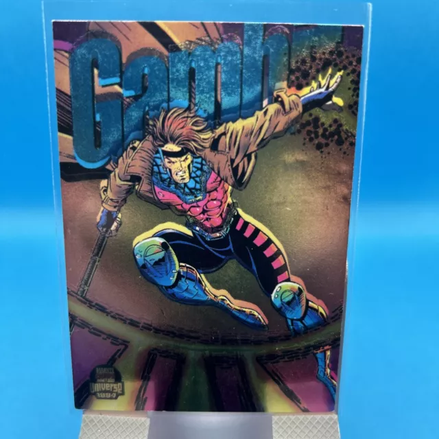 GAMBIT 1994 Fleer Marvel Universe Limited Edition Power Blast card #4 X-MEN