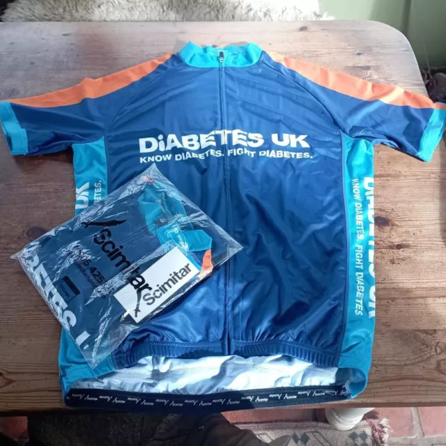 Diabetes Cycling Jersey, NWT, 2XL