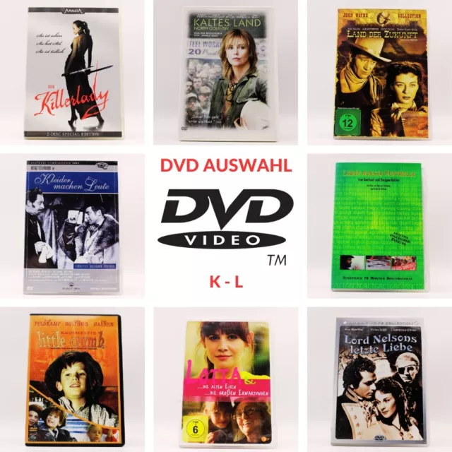DVD Film | Anfangsbuchstabe "K" bis "L" DVD Auswahl | Klick, Kat, Larva, Layer