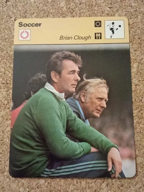 Editions Rencontre Sportscaster 1978 UK Soccer Football Brian Clough Derby Notts