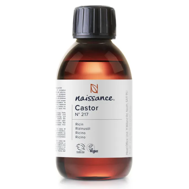 Naissance Castor Oil (No. 217) - 250ml-5L - Massage, Beauty, Hair, Nail, Skin