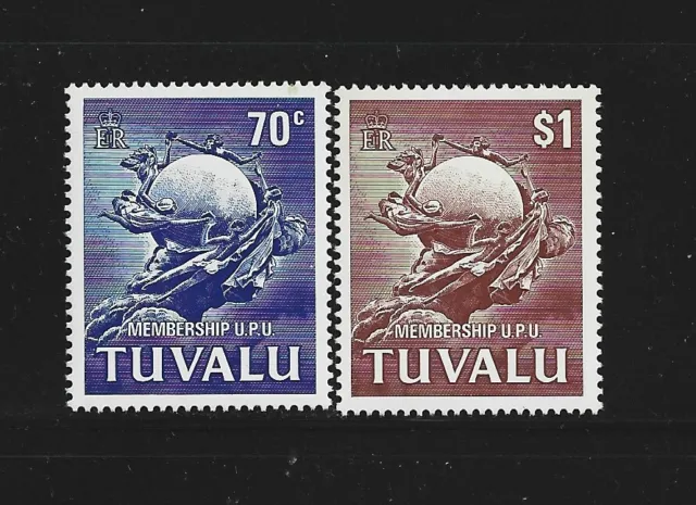TUVALU. Año: 1981. Tema: ENTRADA DE TUVALU EN LA U.P.U.