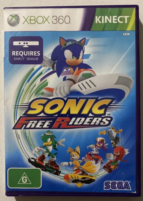 Sonic Free Riders by SEGA FOR KINECT Video Game Microsoft XBOX 360 LOW PRICE