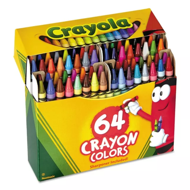 Crayola Crayon Set School Supplies,96 Pcs Coloring Set Stocking Stuffers 4  Kids