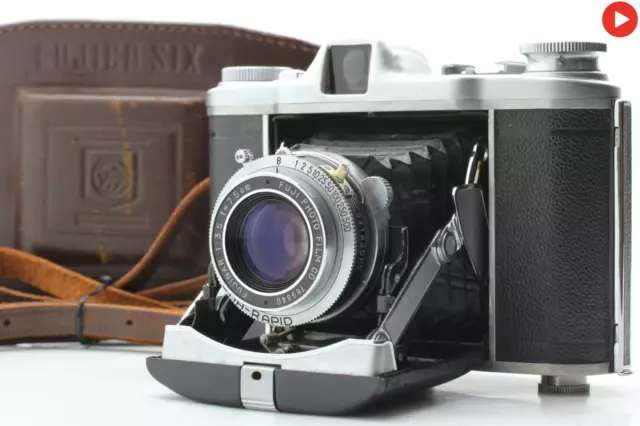 Video Tested [Near MINT] Fuji FUJICA SIX 6x6 Medium Format Film Camera JAPAN