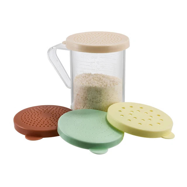 Winco PDG-10AC Polycarbonate Shaker / Dredge with Handle