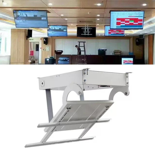 32"-70'' Electric Display Hanger LCD LED TV Ceiling Rack Lifter Remote Set NEW