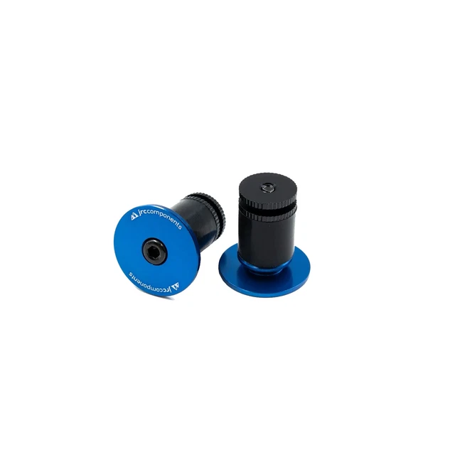 JRC Aluminium Handlebar End Plug - Blue