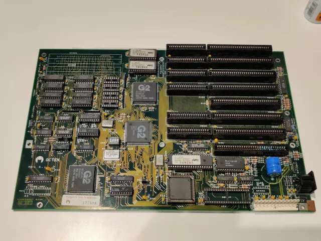 Octek G2 286 ISA Mainboard + AMD 80286 10MHz + 1MB RAM