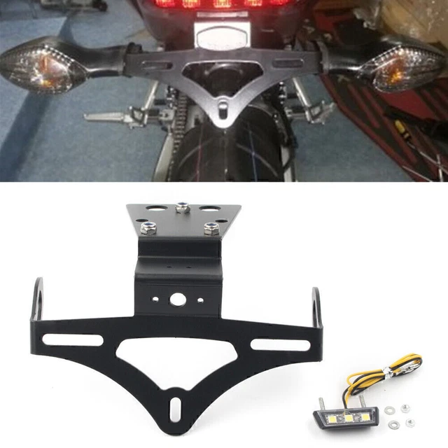 LED Rear License Eliminator Plate Holder for Honda CB650F CBR650F 2014-2017 2015