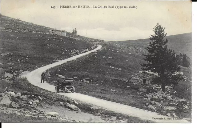 FRANCE CPA PIERRE SUR HAUTE LE COL DU BEAL uncirculated