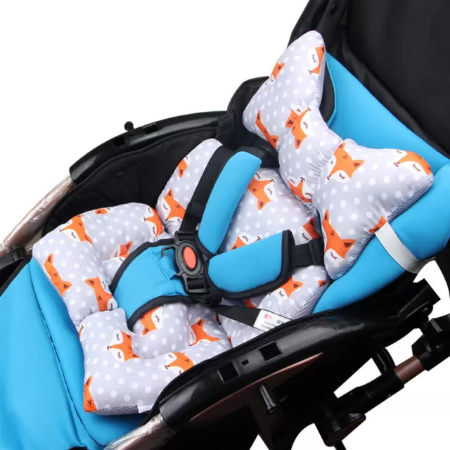 Infant Baby Stroller Car Seat Pram Cushion Chair Pad Mat Thick Liner BodySupport