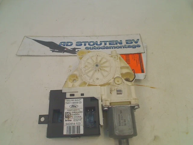 Moteur Électrique De Leve-Vitre Avant Droit Pour Ford Focus 5 Portes 1.8 TDCI - Mécanisme Complet | Neuf Avec Garantie 2 Ans