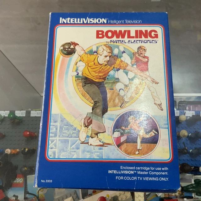 Lot Intellivision 9 Jeux Boîtes Space Spartans Tronc Stalker Rare