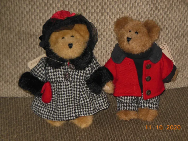 Boyds Bears Bailey and Edmund Fall 2003 Limited Edition with Tags