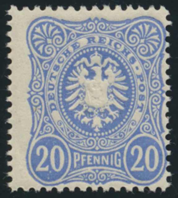 DR 1885, MiNr. 42 I ba, tadellos postfrisch, Befund Jäschke-L., Mi. 170,-