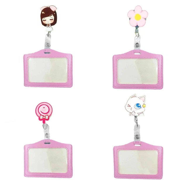 Quelay Lot De 18 Porte-badges Drôles En Acrylique Pour
