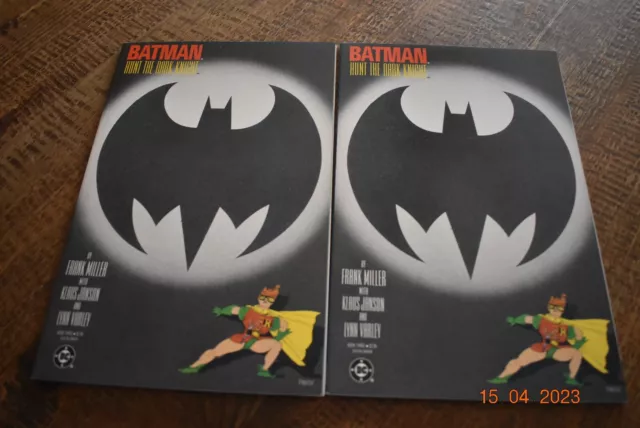 Batman, Hunt The Dark Knight #3, 2nd print lot of 2 DC prestige comics, vf