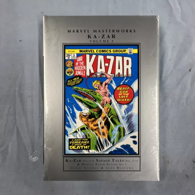 Marvel Masterworks KAZAR Volume #3 Hard Cover (2023) Global Shipping