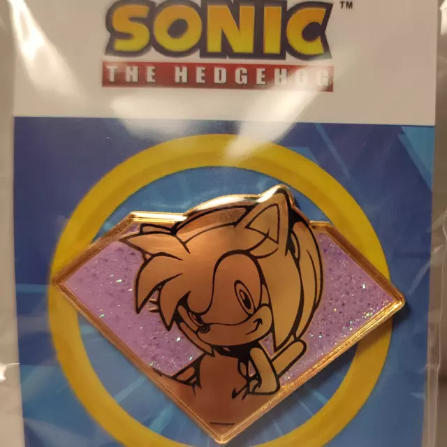 Golden Chaos Emerald Chao: Sonic The Hedgehog Collectible Pin