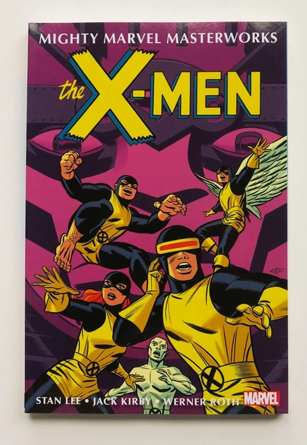 Mighty Marvel Masterworks The X-Men Graphic Novel Comic Book