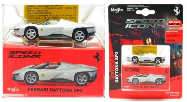 LOOKSMART FERRARI DAYTONA SP3 OPEN ROOF NUOVO BLU ELETTRICO 1:43 EUR