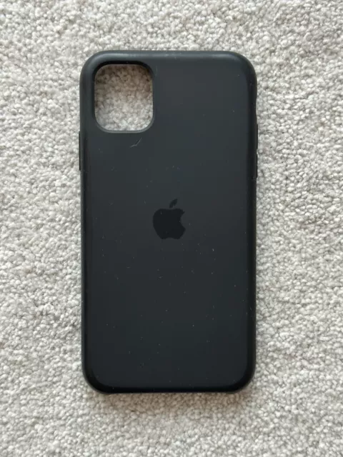 Apple Silicone Case for iPhone 11 - Black