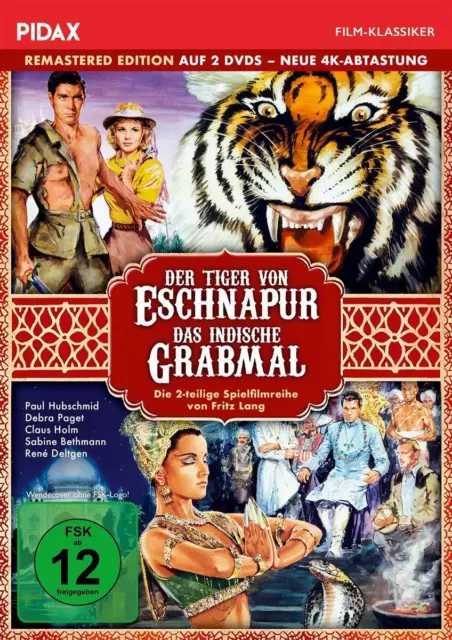 Der Tiger von Eschnapur + Das indische Grabma (4K UHD Blu-ray) (Importación USA)