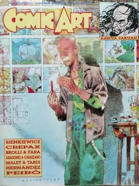 Comic Art Le Magazine Dello Spectacle Conçu N°83 Crepax - Arriva Takuan