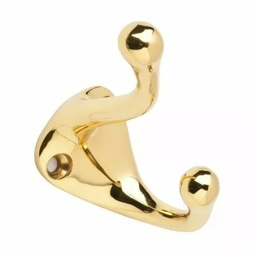 Ives by Schlage 572MB3 Coat and Hat Hook Polished Brass