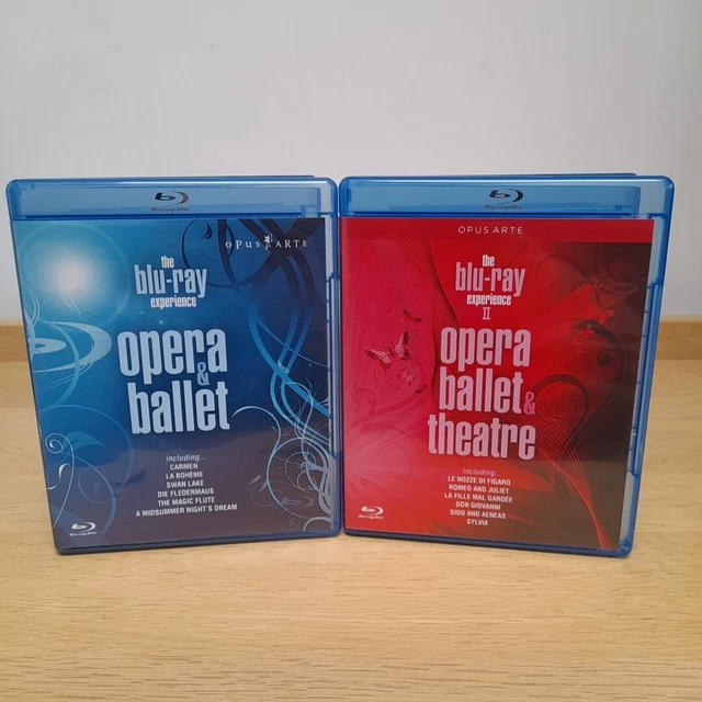 OPUS ARTE: THE Blu-Ray Experience Opera Ballet Theatre Vol. 1 & 2 Blu ...