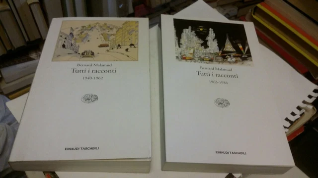 MALAMUD Bernard, Tutti i racconti,1940-1962 1963-1984, 2 voll, 17g22 MALAMUD Bernard, Tutti i racconti,1940-1962 1963-1984, 2 voll, 17g22