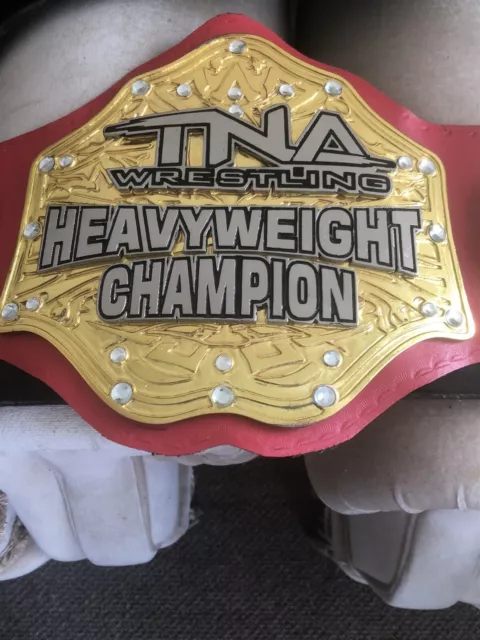 TNA World Heavyweight Championship Belt . Read Below More Information