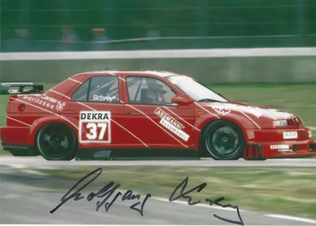 Wolfgang Schrey  - Alfa Romeo 155 V6 TI - DTM - 1994 - orginal signiert!