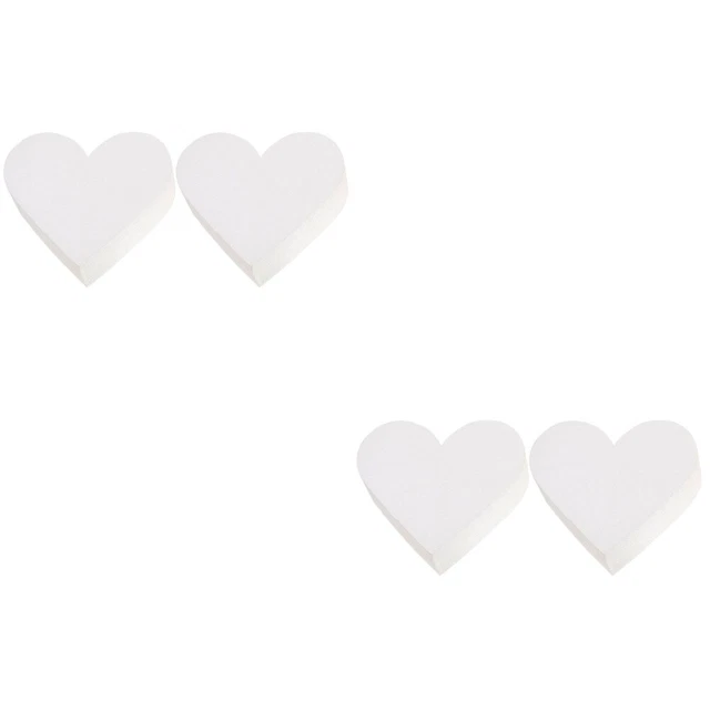 4 pz manichini per torta cuore riutilizzabili decorativi in schiuma torta modello torta nuziale