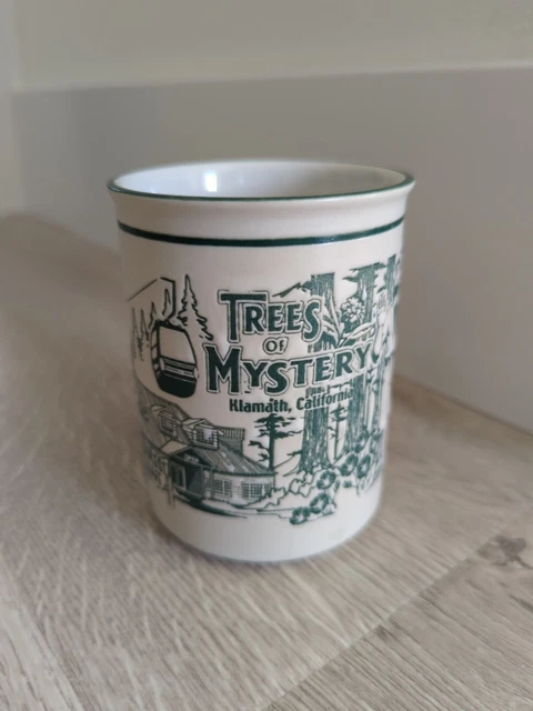 Trees of Mystery Klamath California MICO Art Embossed Paul Bunyan Ox Cafe Mug