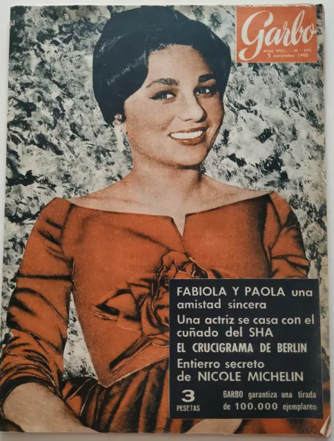 GARBO Magazine No. 1206 Maria Luisa San Jose María Duran Las Grecas Jose  Cantudo