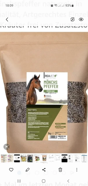 Mönchspfeffer ganze Körner