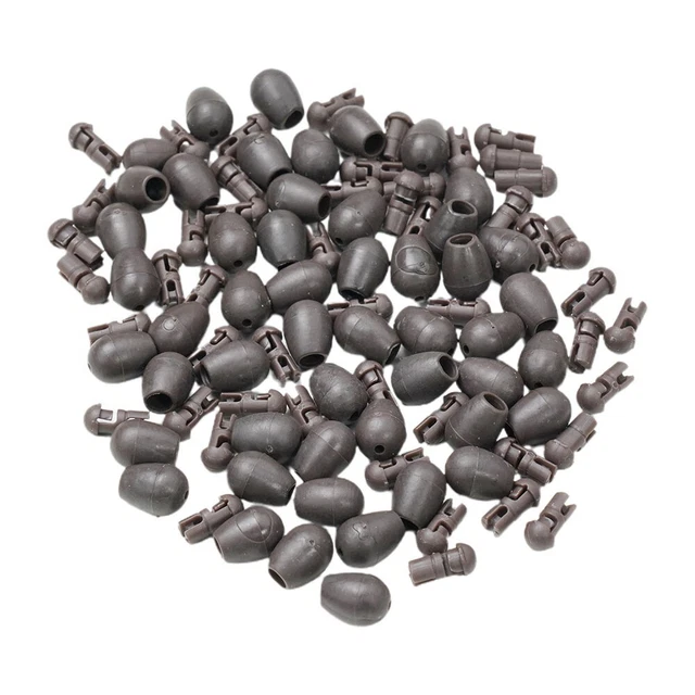 20/50 STK Schnellwechselperlen für Carp Fishing Shock Bead Method Feeder Bead