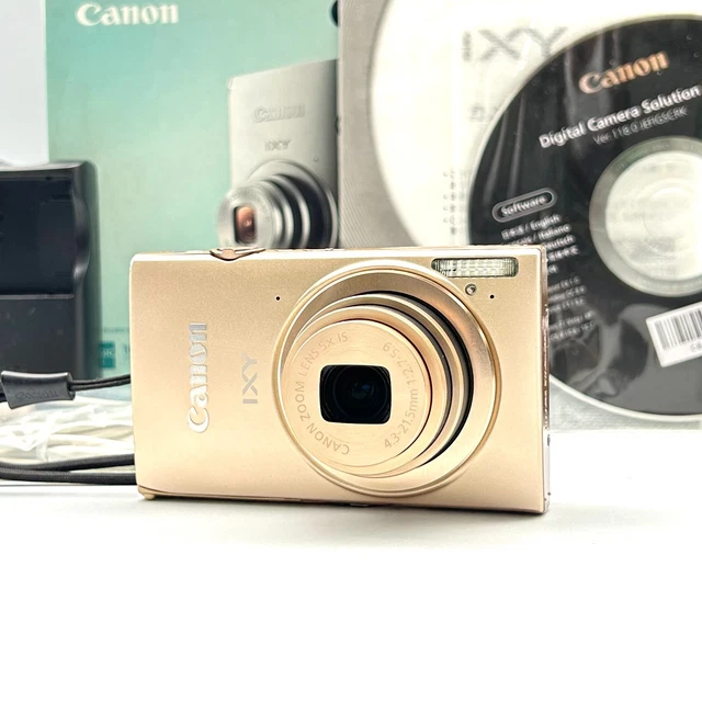 CANON IXY 430F Compact Digital Camera Gold w/ Box [Near Mint