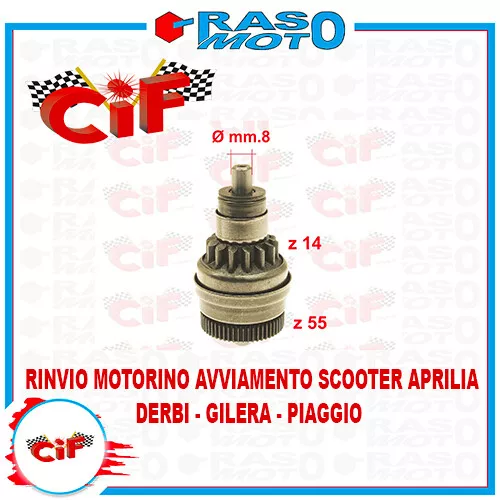 Rinvio Motorino Avviamento APRILIA SR R 50 2T 04 09