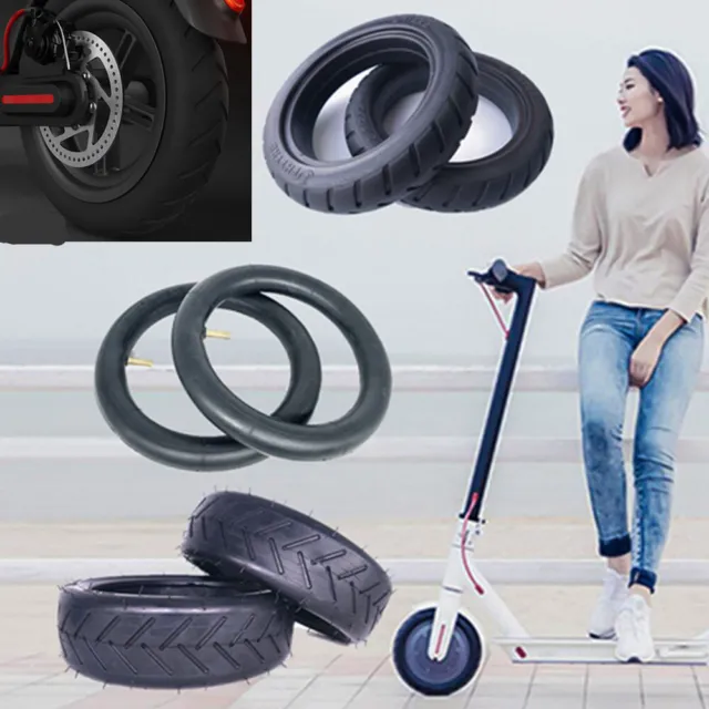For Xiaomi Mijia M365 Electric Scooter 8 1/2x2 Solid Outer Tire Wheel Inner Tube