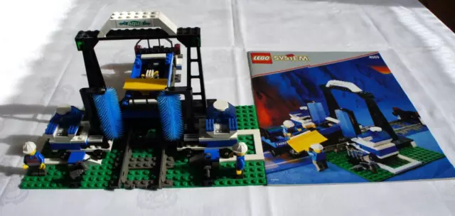 Lego System 4553 "Eisenbahn Zug Waschanlage" inkl. Bauanleitung