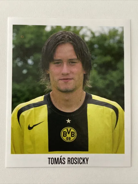 PANINI BUNDESLIGA FUSSBALL 2005/06 Sticker #106 TOMAS ROSICKY Borussia Dortmund