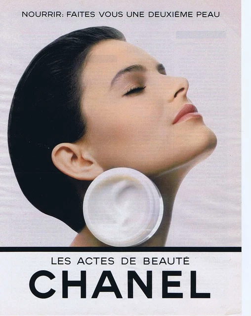Publicité Advertising 016 1985 Chanel les actes de beauté 1