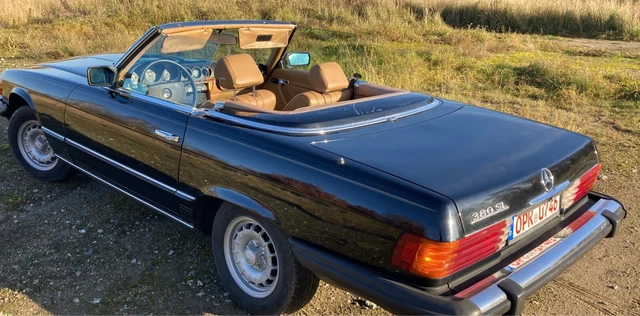 Mercedes Benz 380 SL V8 US Import Oldtimergutachten §21 und 23