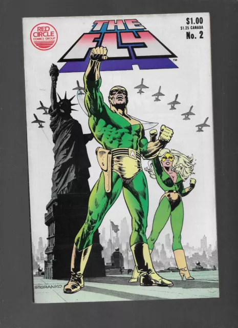 Red Circle Comics   The FLY 2 Nice VF+ Condition  Steranko Art!!!