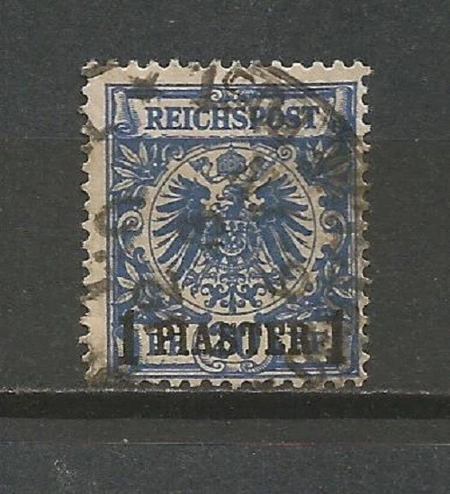 Reich Auslandspostamt kolonien Turkei 1889 Mi 8BA Konstantinopel